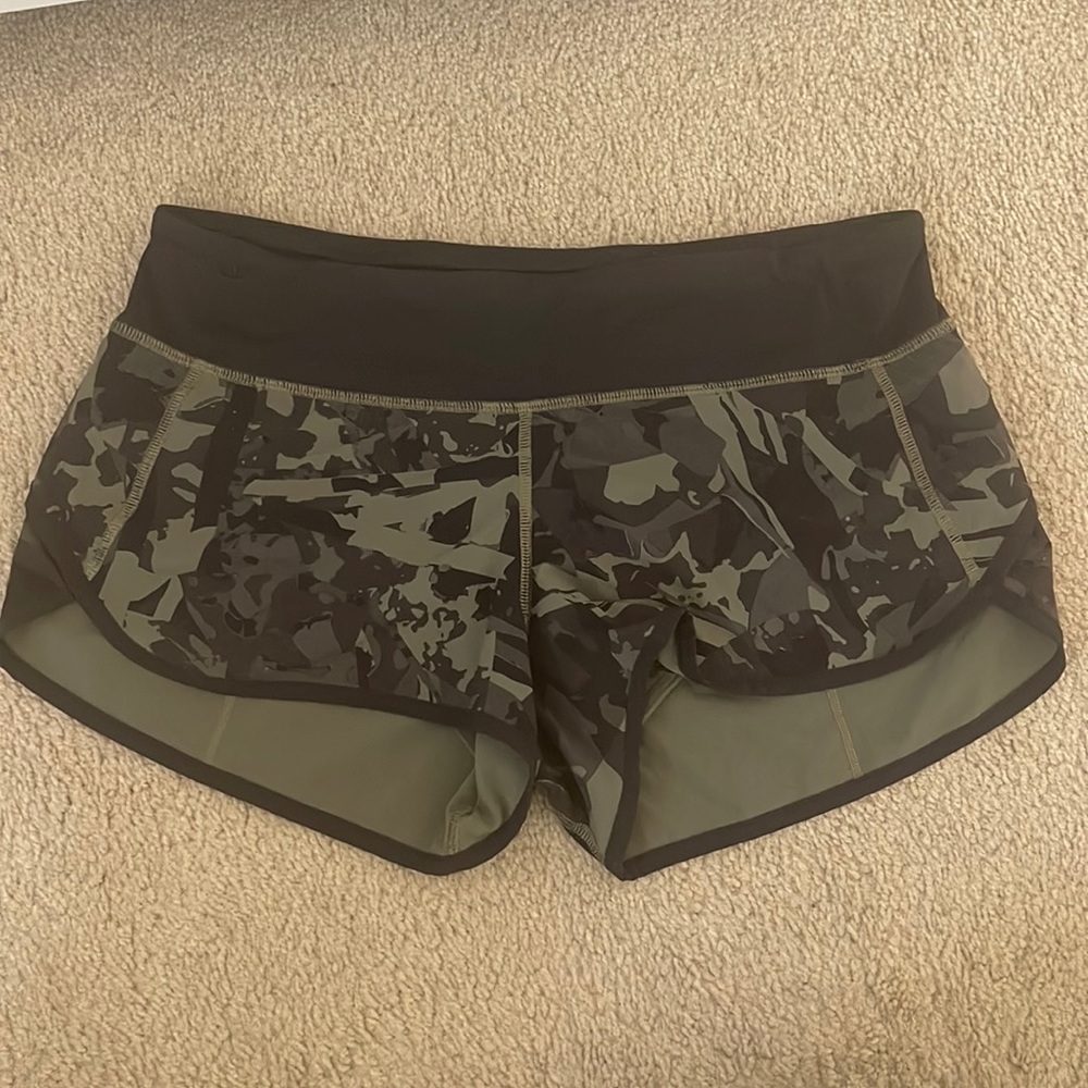 Lululemon speed shorts